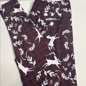 🛍️ 4 for $25 🦌 LuLaRoe Tall & Curvy Leggings | Deer Print winter Hunting Plaid